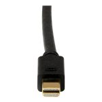 StarTech 1m Mini DisplayPort To DVI Adapter Cable Mini DP To DVI Black 3Yr