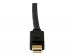 Startech 2m Mini DisplayPort To DVI Adapter Cable Mini DP To DVI-Black 3Yr