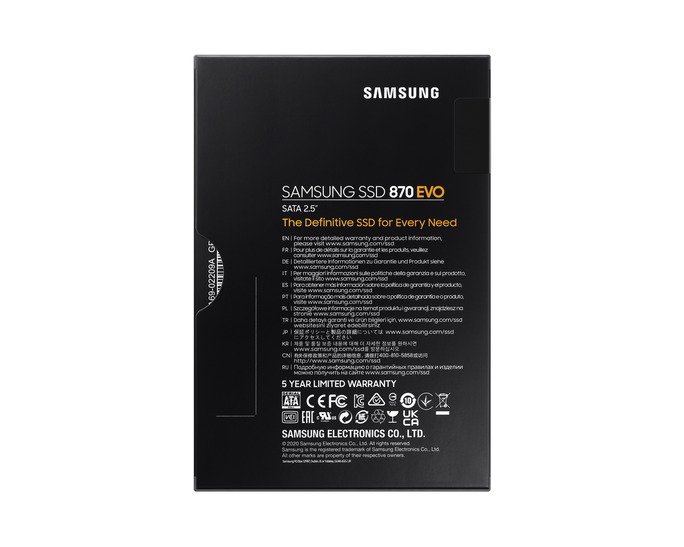 Samsung (870 EVO) 500GB, 2.5" Internal SATA SSD - Image 6