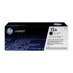HP 12A Black Original LaserJet Toner Cartridge, Q2612A