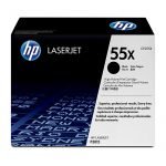 Slide 1 of 15 HP 55X High Yield Black Original LaserJet Toner Cartridge