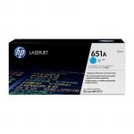 HP 651A Cyan Original LaserJet Toner Cartridge, CE341A
