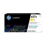 HP 657X High Yield Yellow Original LaserJet Toner Cartridge, CF472X