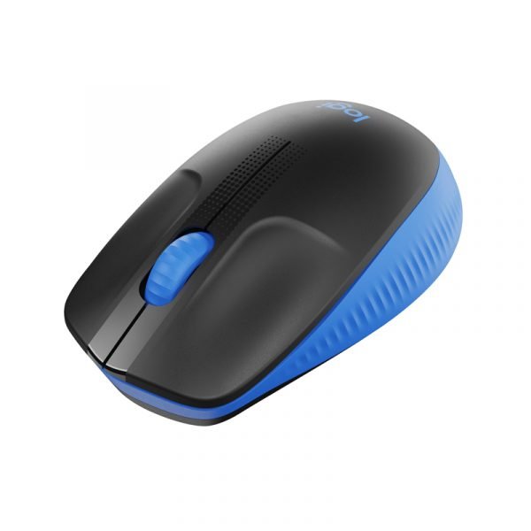 Logitech M190 Wireless Mouse Plug And Play, 2.4Ghz Nano Receiver - Blue - 1Yr Wty