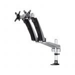Dual Monitor Desk Mount, Up To 30", Vertical (Up To 24"), Vesa, 5Yr