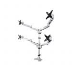 Desk Mount Quad Monitor Arm