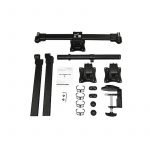 Desk Mount Triple Monitor Arm Adjustable - 27" Displays, Vesa, 5Yr