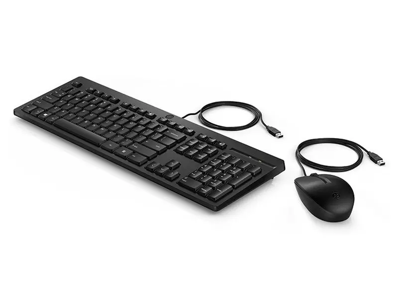 286J4AA-1 HP Wired Keyboard and Mouse Combo - 225-286J4AA