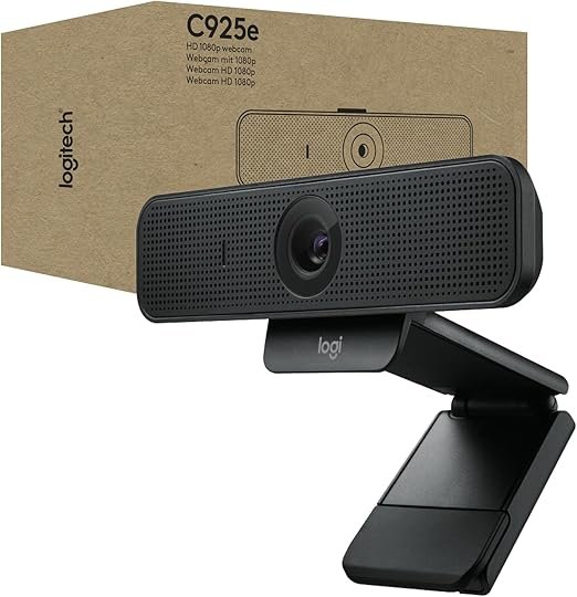 Logitech C925E Webcam 1080P HD, Built In Mic, Auto Focus, Skype Certified, 3YR WTY