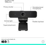 Logitech C925E Webcam 1080P HD, Built In Mic, Auto Focus, Skype Certified, 3YR WTY - Image 2