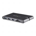 Startech USB-C Mini Dock - 4K HDMI or VGA/USB(3)/RJ45, Single Display, 85W, NO AC, 3YR