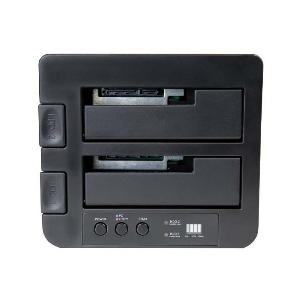 Startech USB 3.1 (10GBPS) Hard Drive Duplicator Dock - 2.5" & 3.5" SATA SSD/HDDS, 2YR - Image 4