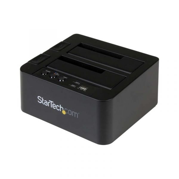 Startech USB 3.1 (10GBPS) Hard Drive Duplicator Dock - 2.5" & 3.5" SATA SSD/HDDS, 2YR - Image 2