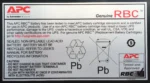 APC by Schneider Electric RBC55 Battery Unit - Lead Acid - Hot Swappable- RBC55 - Image 2