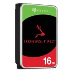 Seagate IronWolf Pro, 16 TB, Enterprise NAS Internal HDD –CMR 3.5 Inch, SATA 6 Gb/s, 7,200 RPM-ST16000NT001