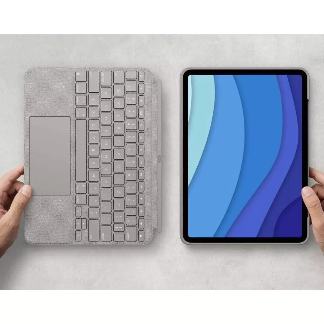 Logitech Combo Touch iPad Air 11″ (4th & 5th Gen) M2 – Sand - Image 3