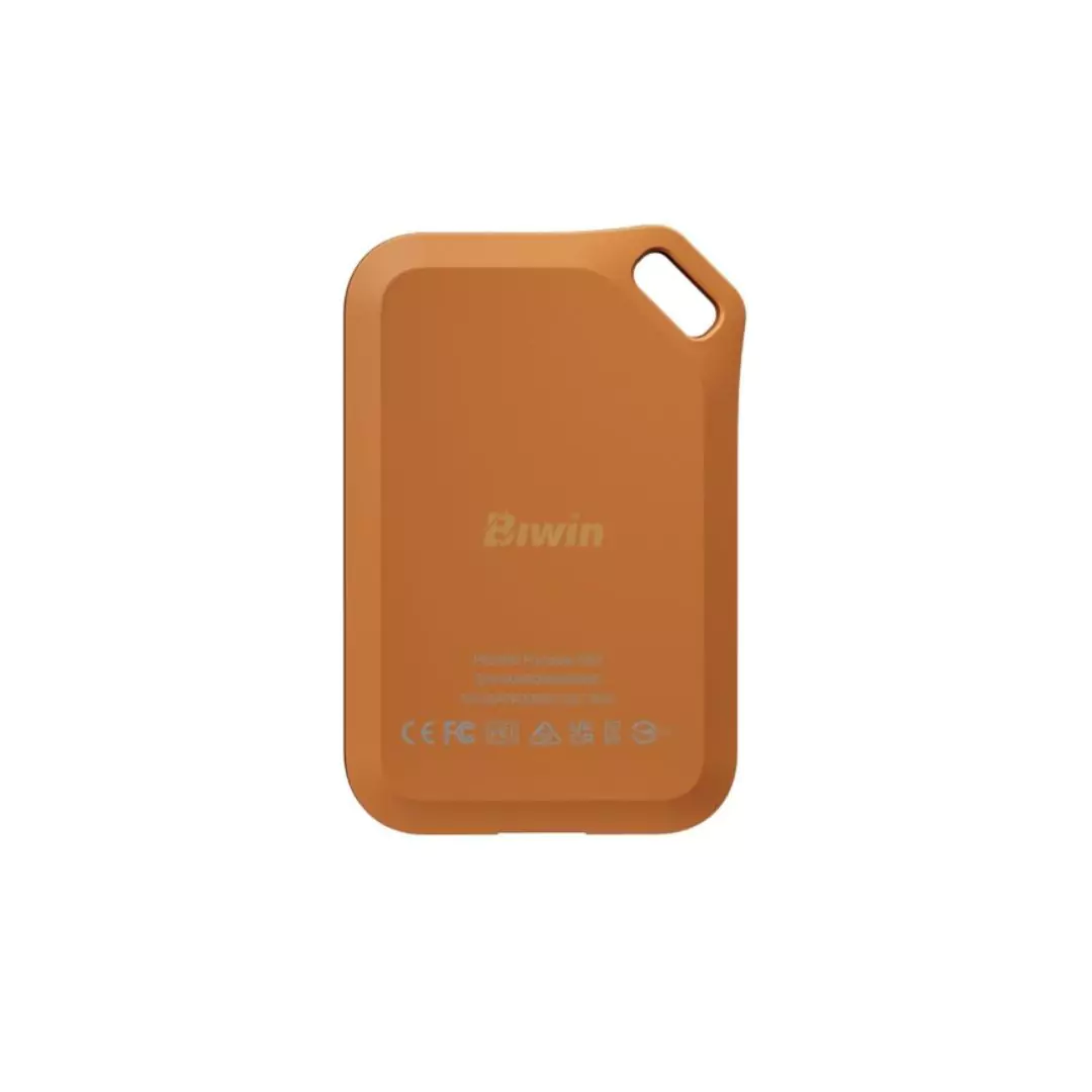 Amber PR2000 BIW-PR2000-1TB BIWIN Orange Portable SSD - Image 2