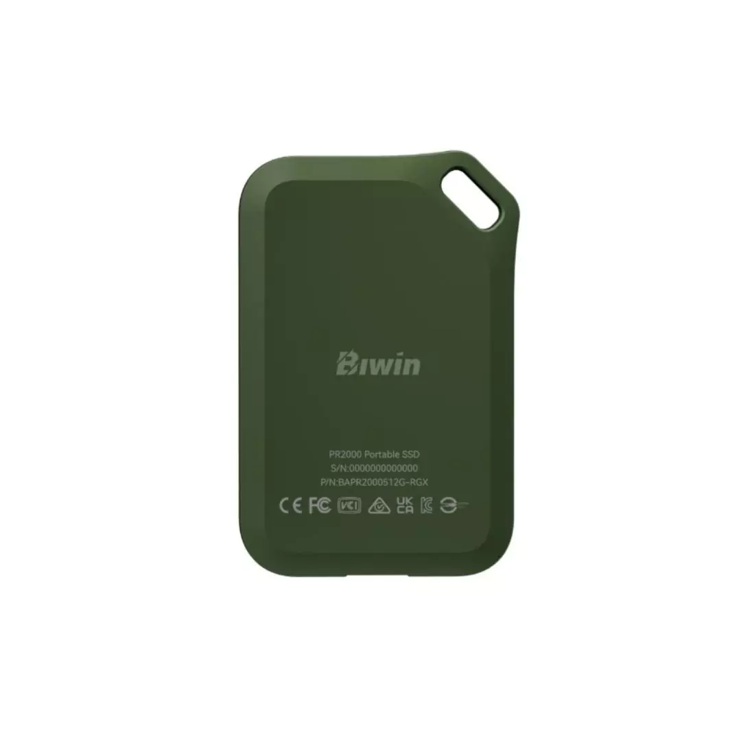 Amber PR2000 BIW-PR2000-2T BIWIN Green Portable SSD - Image 2