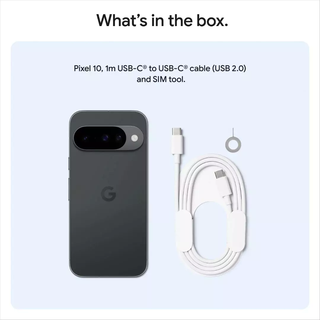 Google Pixel 10 5G 128GB - Obsidian GA09744-CA Google - Image 4