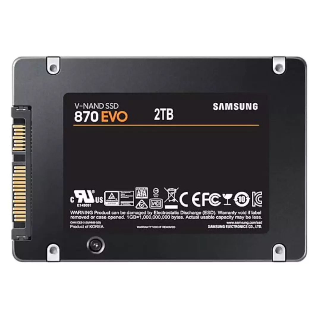 Samsung 870 EVO 2TB 2.5-Inch SATA III SSD – 6Gb/s - Image 2