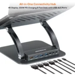 Laptop Stand With USB-C Dock Stage P6 mbeat® - Image 2