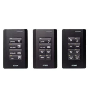 8-Button Control Pad 1-Gang US Wall Plate VK01001 ATEN