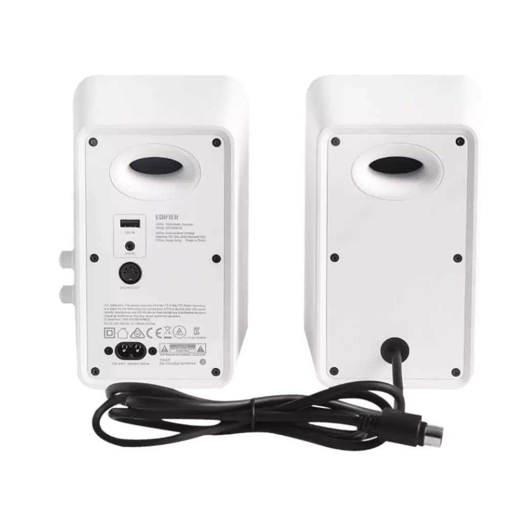 Edifier QR30 2.0 Desktop Active Speaker - WHITE - Image 3