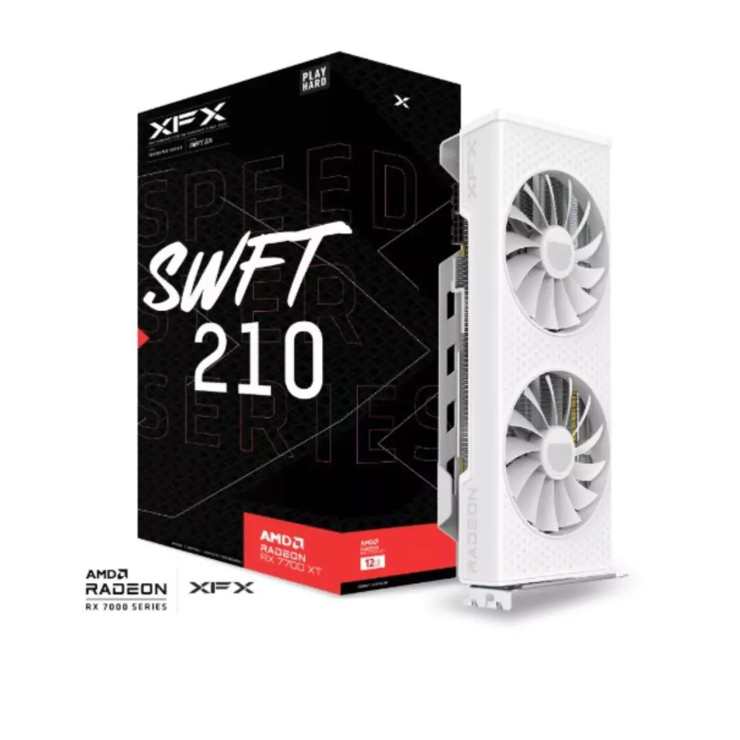 XFX Speedster SWFT210 Radeon RX 7700 XT 12GB GDDR6 Graphics Card