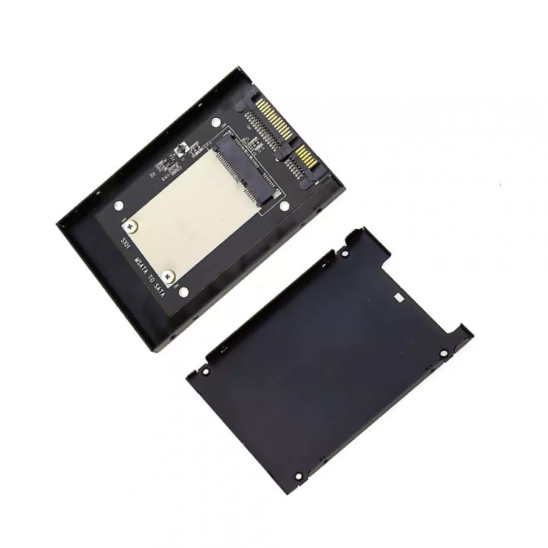 mSATA to 7mm 2.5" SATA Converter Enclosure (Aluminium) SA101 Simplecom - Image 3