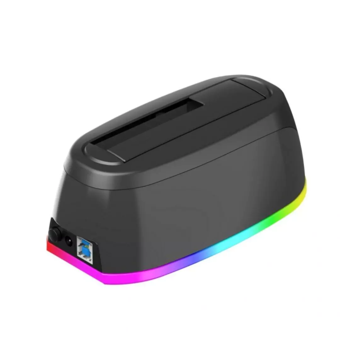 (LS)Simplecom SD336 USB 3.0 Docking Station for 2.5" and 3.5" SATA Drive with RGB Lighting - Image 2
