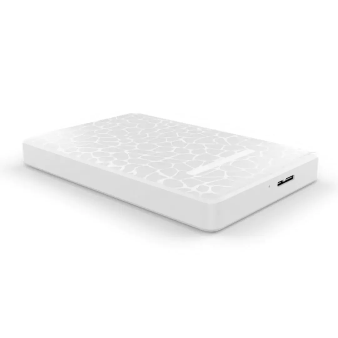 Simplecom SE101 Compact Tool-Free 2.5'' SATA to USB 3.0 HDD/SSD Enclosure (White) - Image 2