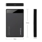 Tool-free 2.5" SATA HDD/SSD to USB-C Enclosure (USB 3.2 Gen 1) SE109 Simplecom - Image 3