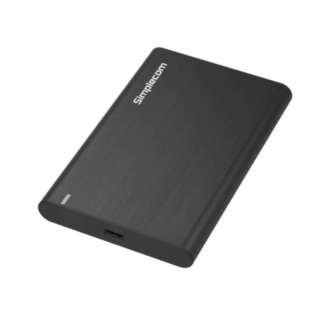Aluminium 2.5'' SATA HDD/SSD to USB 3.1 Enclosure SE221 Simplecom - Black