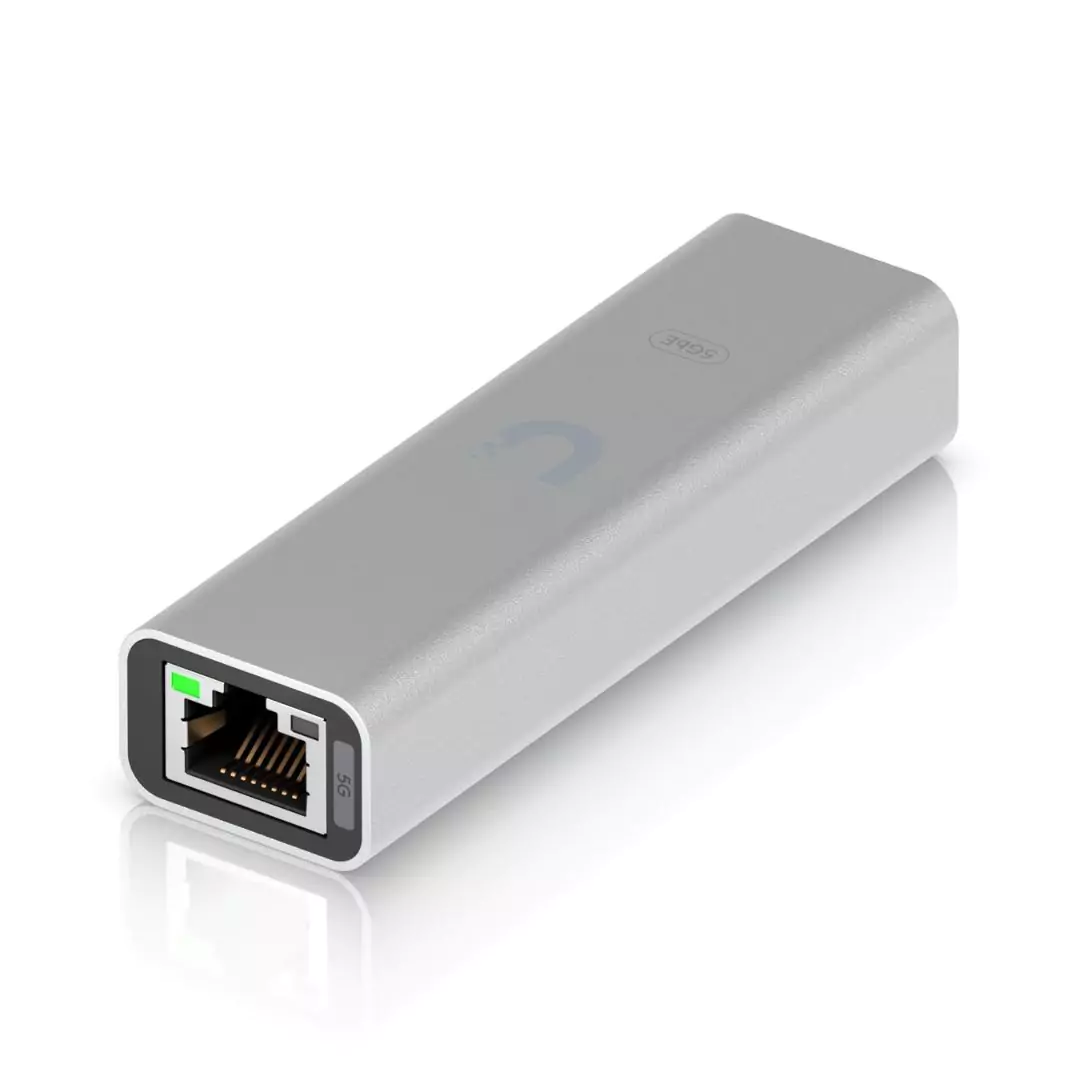 Plug-and-Play Ethernet Adapter with USB-C 5G Ethernet Adapter Ubiquiti - Image 2