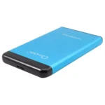 Oxhorn 2.5″ SATA HDD/SSD Enclosure With USB 3.0 Cable (Blue)