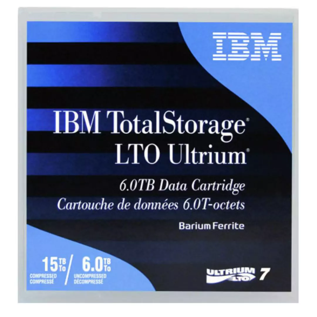 IBM LTO-7 TAPE 6TB UP TO 15TB COMPRESSED
