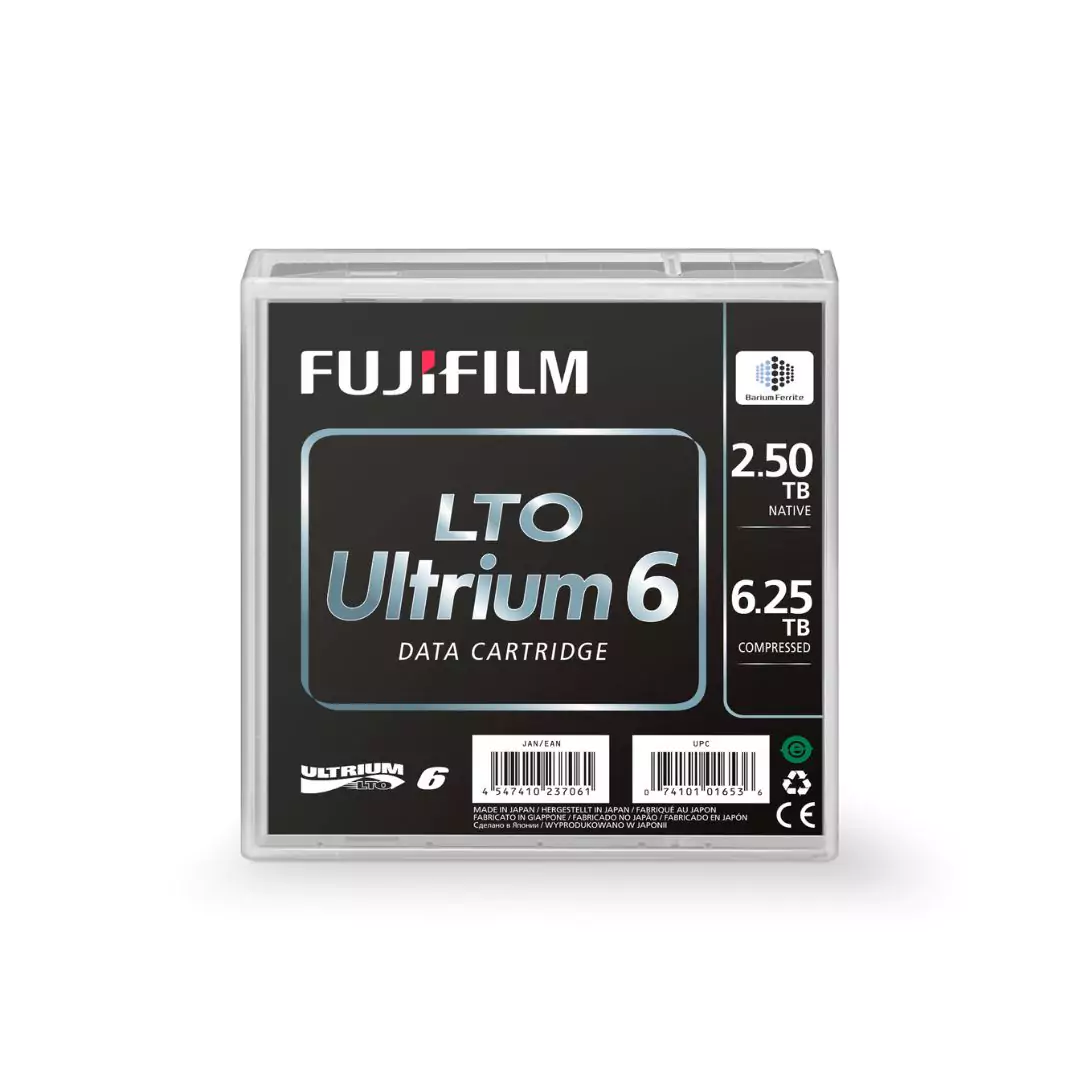 FUJIFILM LTO6 - 2.5/6.25TB BAFE DATA CARTRIDGE