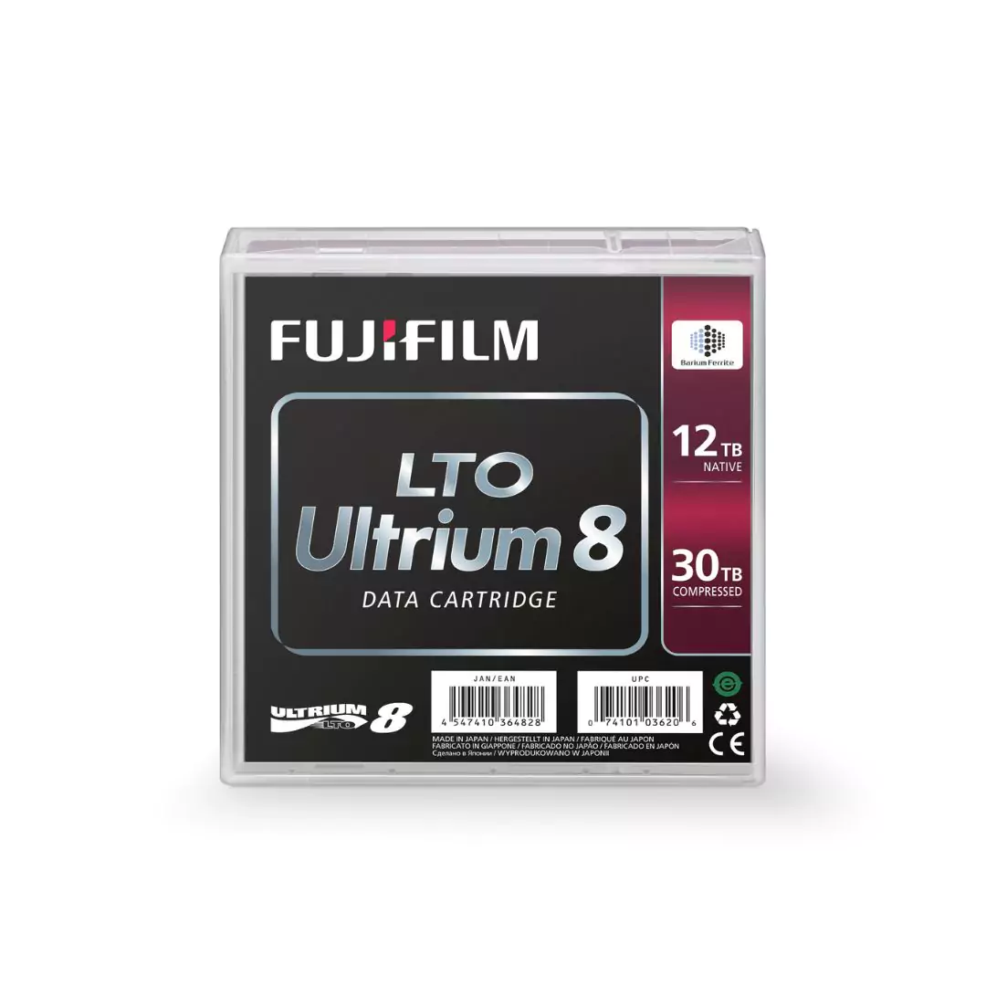 FUJIFILM LTO8 - 12.0/30.0TB BAFE DATA CARTRIDGE