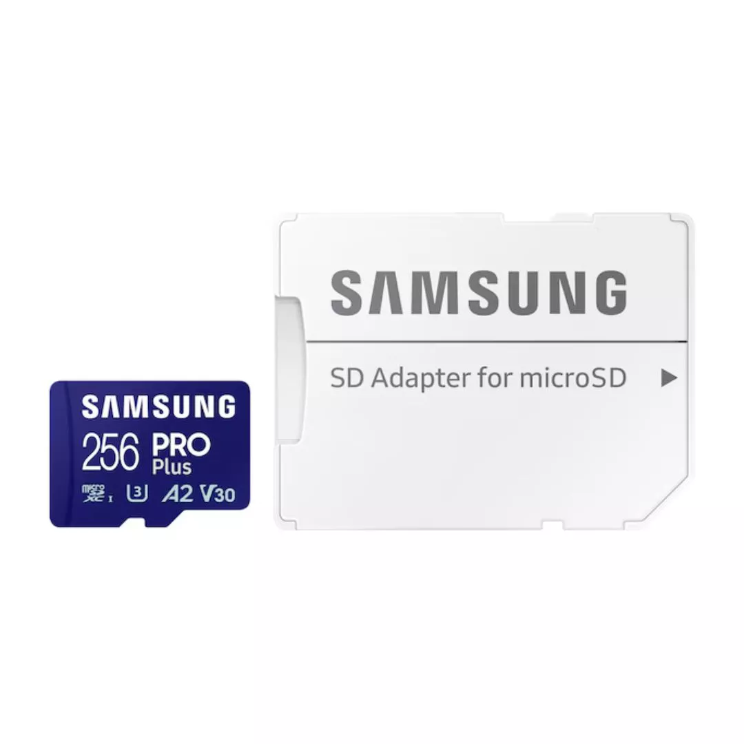 SAMSUNG (PRO PLUS) 256GB MICRO SD CARD w/ADAPTER, CL10, 180R/130W MB/s - Image 6