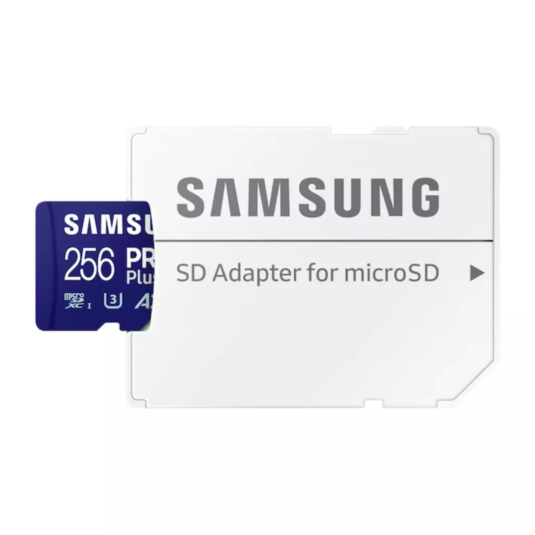 SAMSUNG (PRO PLUS) 256GB MICRO SD CARD w/ADAPTER, CL10, 180R/130W MB/s - Image 5