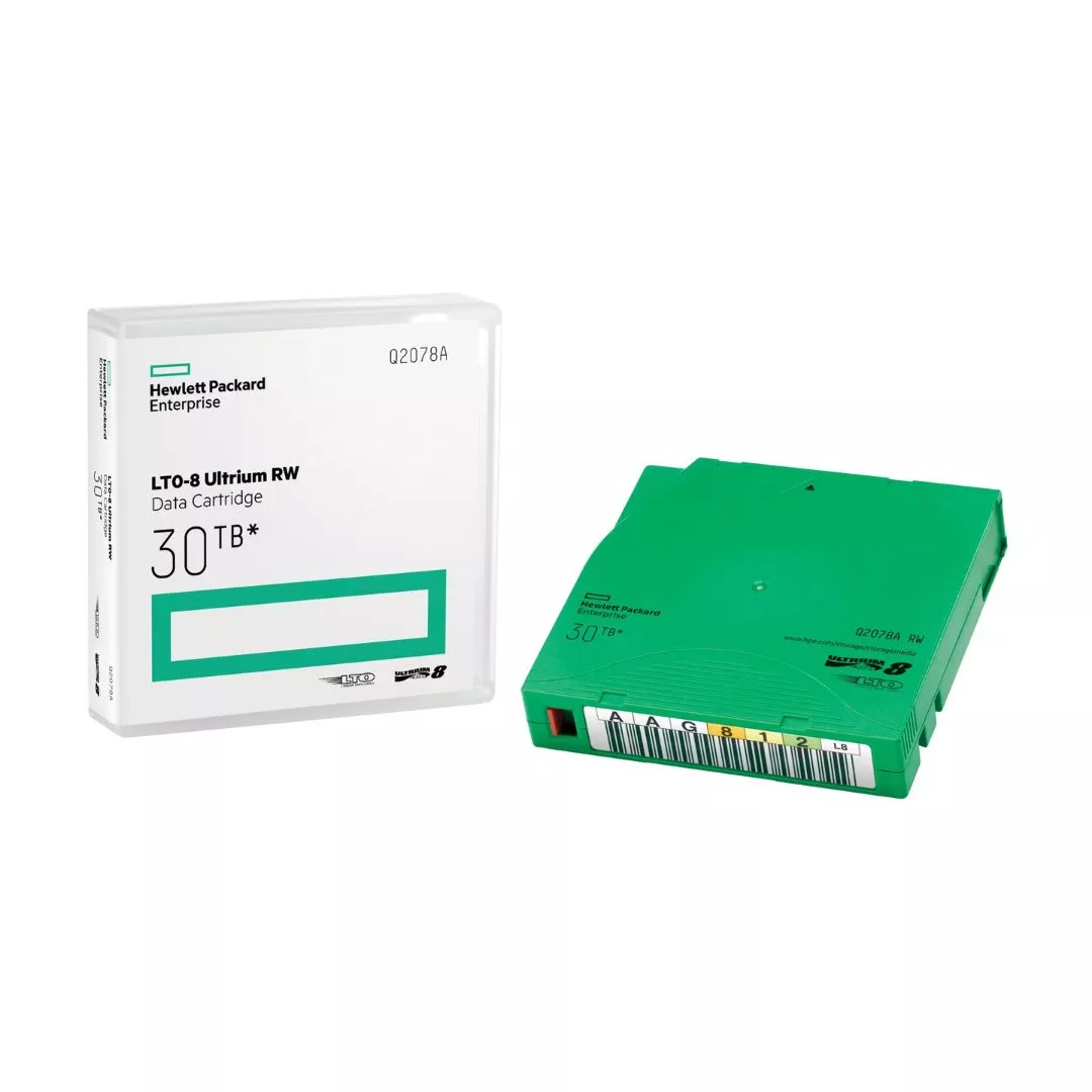 HPE LTO-8 TAPE 12TB NATIVE/30 TB COMPRESSED
