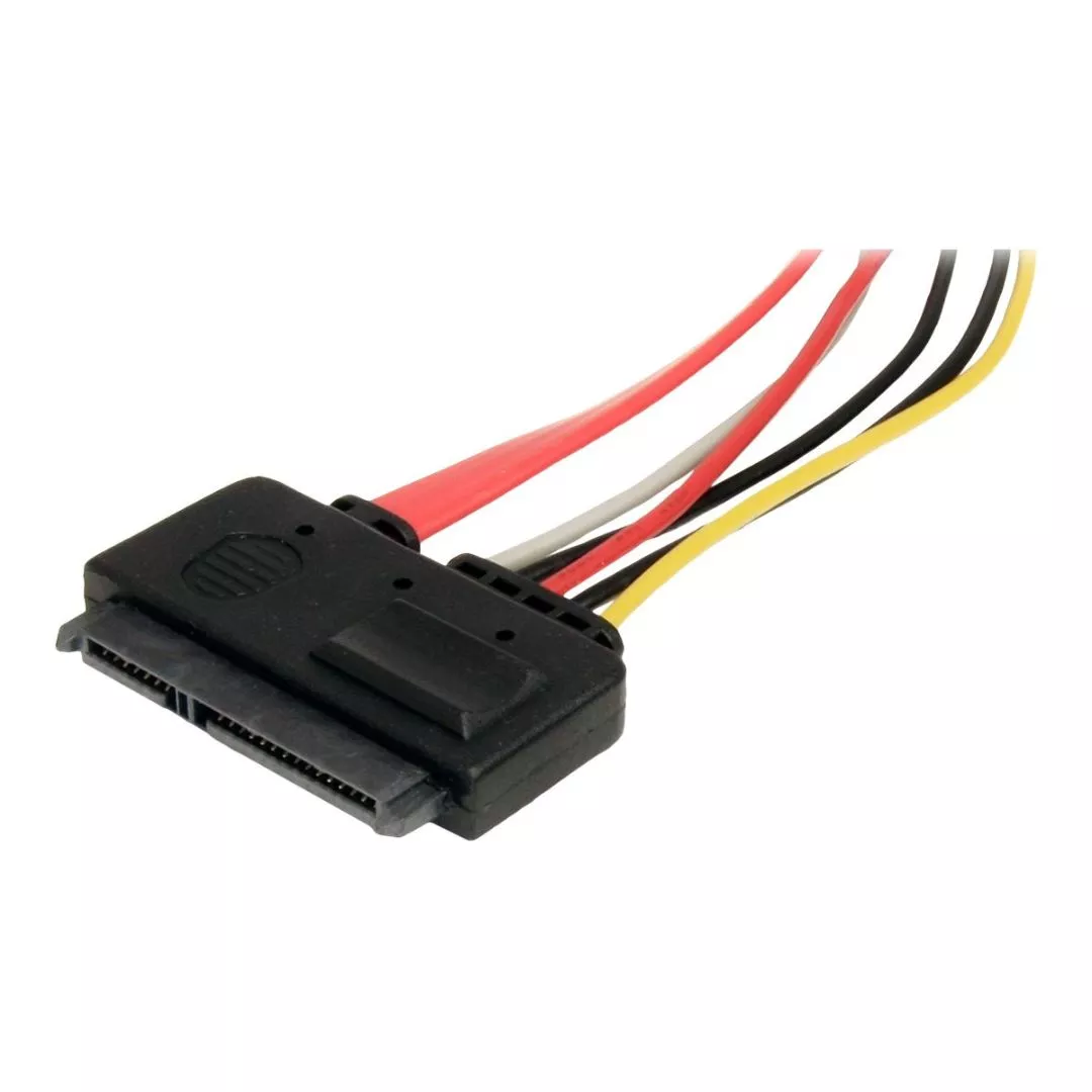 STARTECH 12 INCH 22 PIN SATA POWER AND DATA EXTENSION CABLE, LTW