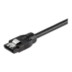 STARTECH CABLE - 0.3M ROUND SATA CABLE
