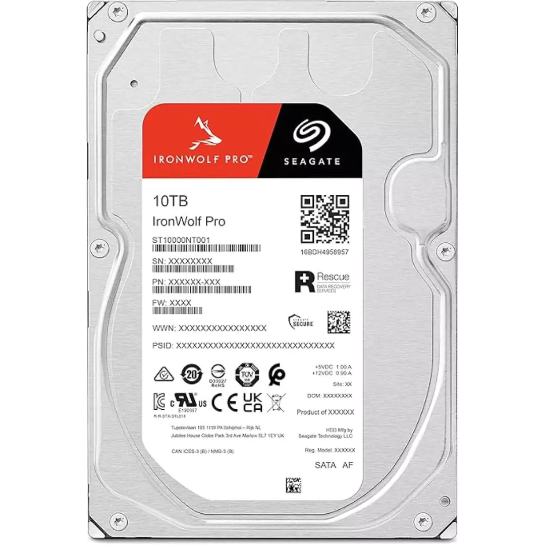 SEAGATE IRONWOLF PRO NAS 10TB, 3.5" SATA HARD DRIVE - Image 4