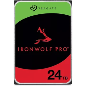 SEAGATE IRONWOLF PRO NAS 24TB, 3.5" SATA HARD DRIVE