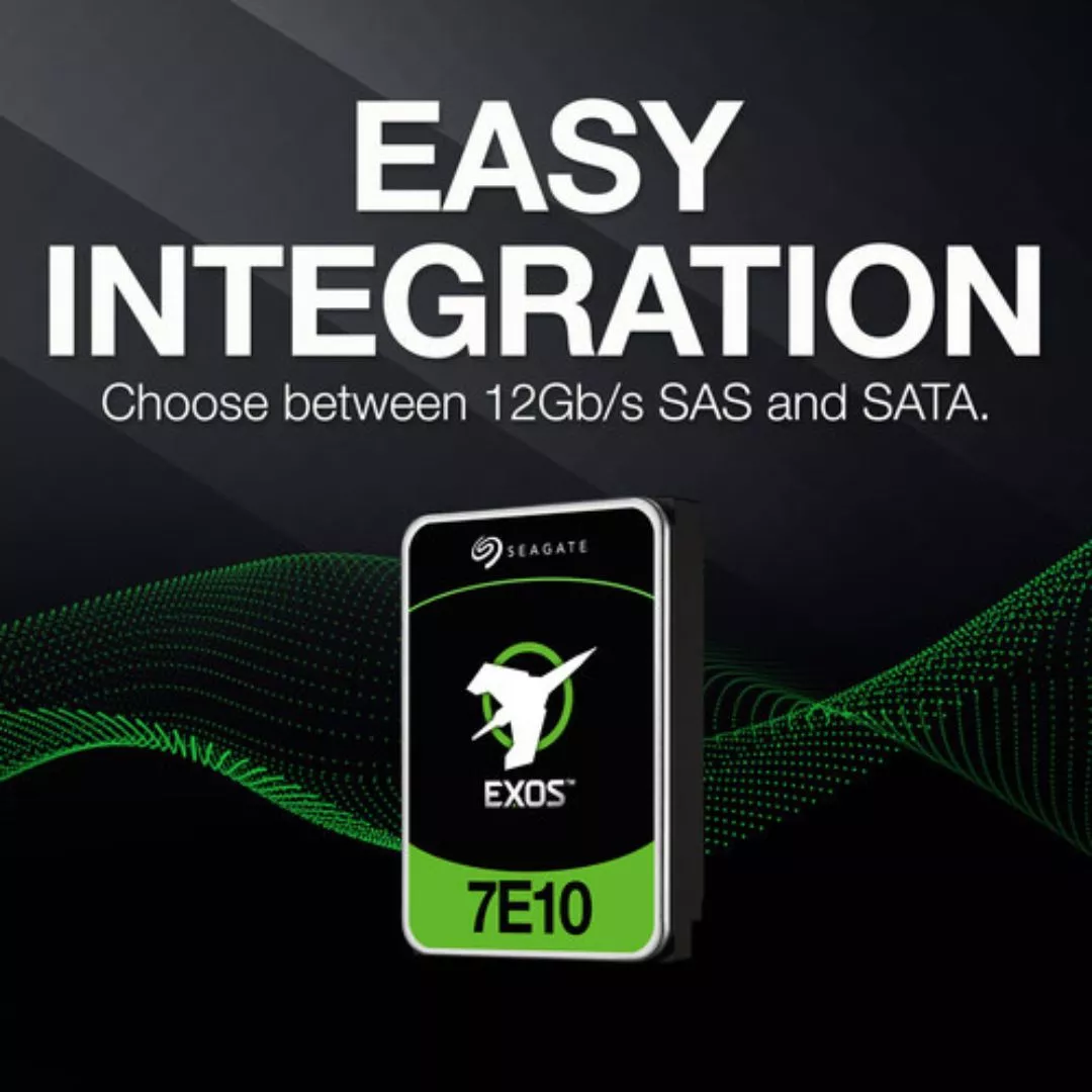 SEAGATE EXOS ENTERPRISE 8TB, 3.5" SAS HARD DRIVE - Image 6