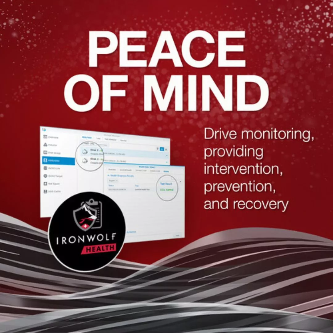 SEAGATE IRONWOLF PRO NAS 8TB, 3.5" SATA HARD DRIVE - Image 6