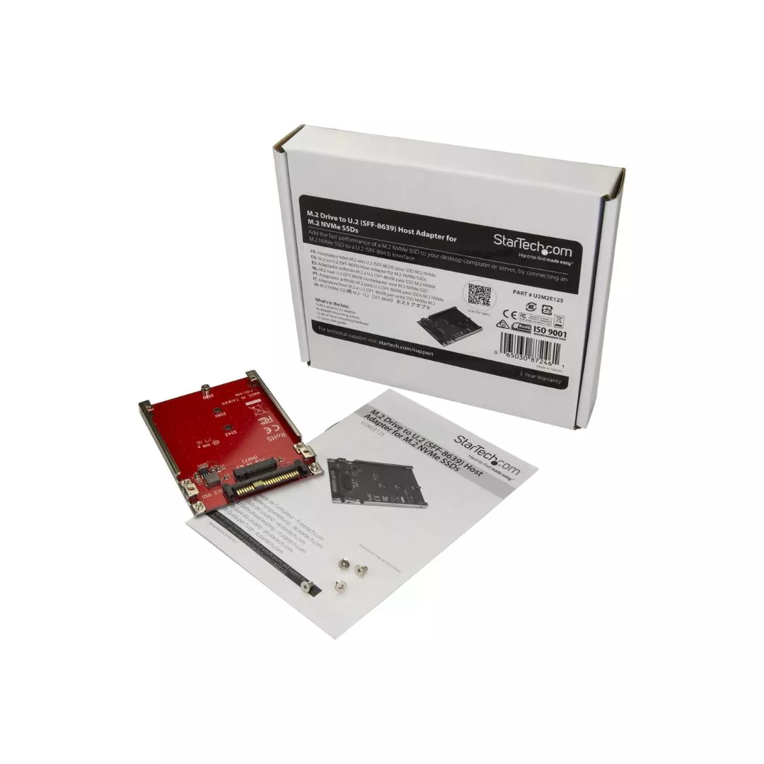 STARTECH M.2 TO U.2 ADAPTER - Image 2