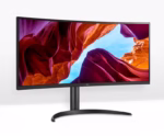 BUNDLE LG 34" (21:9) WQHD CURVED IPS, HDMI(2), DP, USB-C, KVM, LAN + W/LESS KB & MOUSE - Image 2