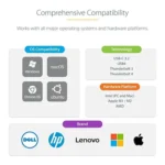 STARTECH USB-C MULTIPORT ADAPTER HDMI/GBE, WORKS WITH CHROMEBOOK (WWCB) 3 YR - Image 6